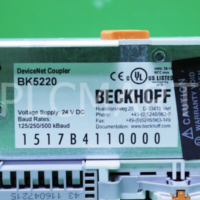 (USED) BECKHOFF BK5220 (No connector)  Int' shipping!