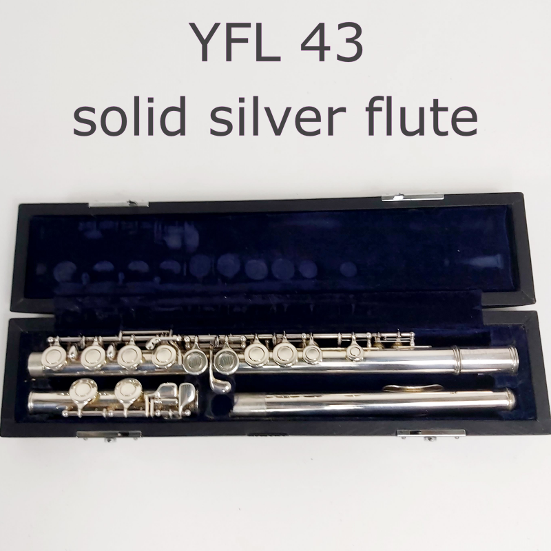 ヤマハ フルート YFL43 Eメカ付き 日本製 生産完了品