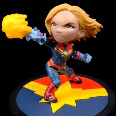 QMX Captain Marvel Q-Fig Q-Pop Figure NEW SEALED