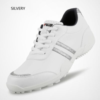 PGM Women Anti Slip Lightweight Golf Shoes Lady Waterproof Lace Up Sneakers