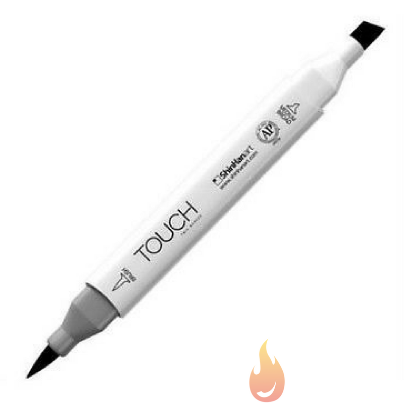 WARM GREY Colors - Individual ShinHan Art Touch BRUSH Marker [SELECT COLOR]