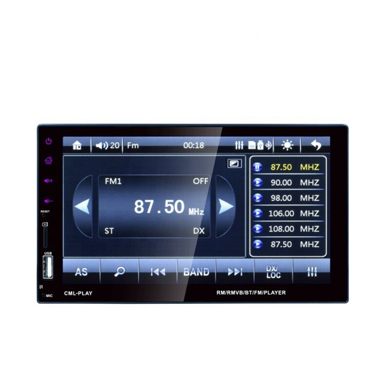 7" 2 DIN Car MP5 Video Player Bluetooth Touch Screen Stereo Radio USB US Stock