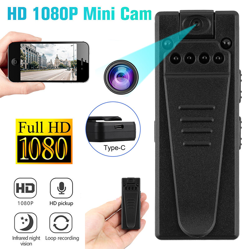 Mini Pocket Camera Police Body Video Dvr Ir Night Cam