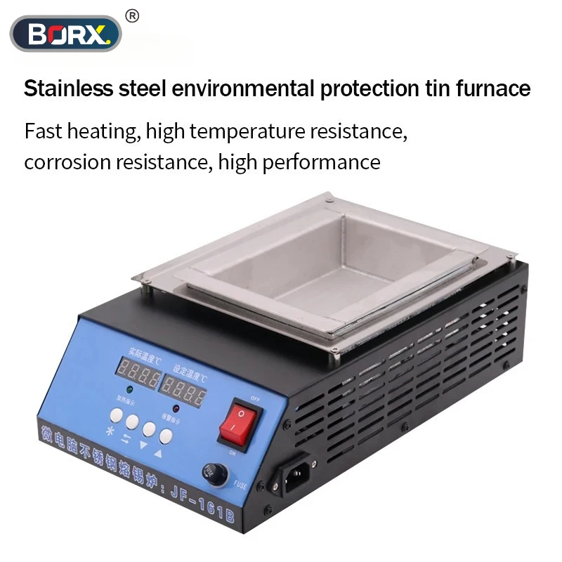 220V 250/3000W Adjustable Temperature Solder Pot Tin Stove Melting Furnace Bath