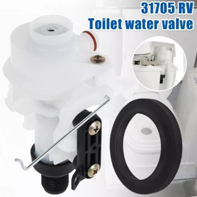 Upgraded Thetford Aqua Magic V Toilet Water Valve Replacement For RV Part# 31705