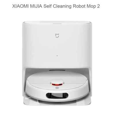Self Cleaning Robot Mop Smart for Home Sweeping High Speed Rotary Scrubbing New