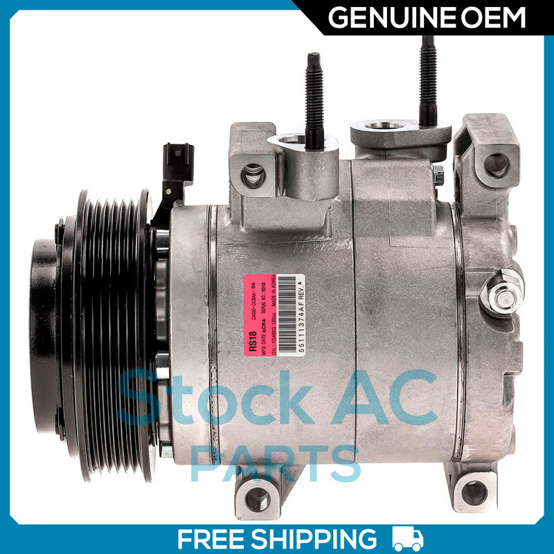 OEM New A/C Compressor for 2012-2017 Jeep Wrangler 6CY 3.6L OE# 55111374AE - Picture 1 of 11