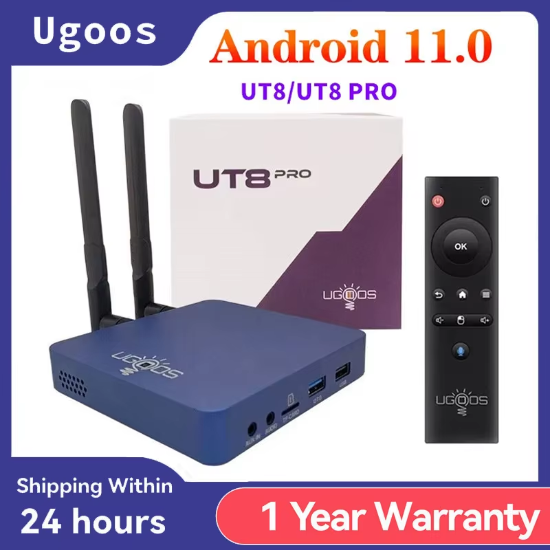 UT8 PRO TV BOX Android 11.0 DDR4 8GB RAM 64GB ROM RK3568 WiFi6 Media Player BT V