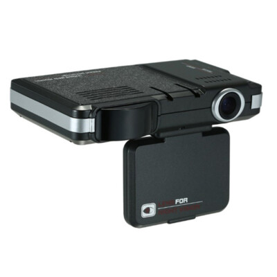 2.0'' 2in1 Car DVR Detector Camera Video Recorder Dash Cam Radar Laser Speed GPS