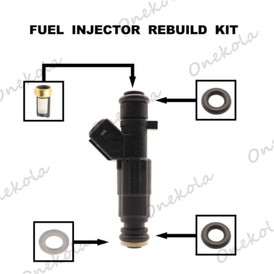 4x Fuel Injector Repair Kits for RENAULT CLIO II 1999~2003 MEGANE 1998-1999 1.6