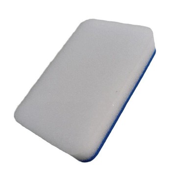Table Tennis Rubber Cleaner Ping Pong Cleaning Sponge Paddle, Blue White 4pcs