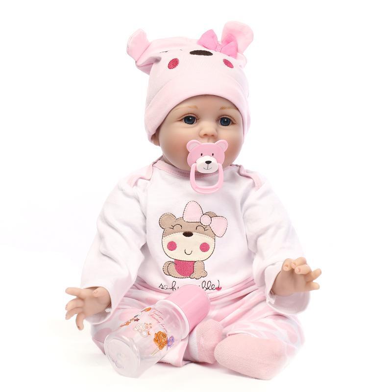 Soft Silicone Vinyl Lifelike Reborn Toddler Doll