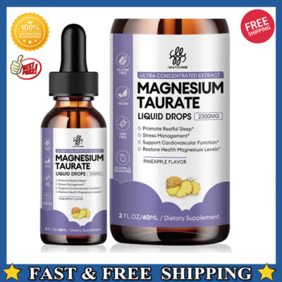 Potassium Magnesium Complex Drops Magnesium Potassium Supplement Heart Health