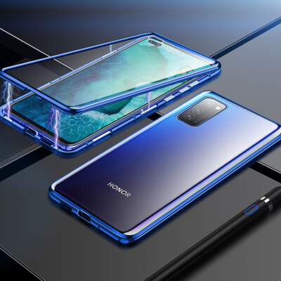 For Huawei P50 P40 P30 P20 Mate 30 20 10 Pro Lite Magnetic Full Glass Case Cover