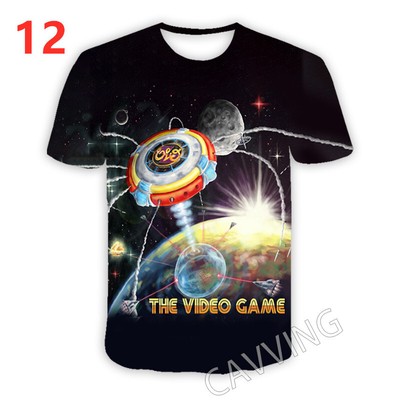Electric Light Orchestra ELO 3D Printed  Short Sleeves T-shirts for Women/men