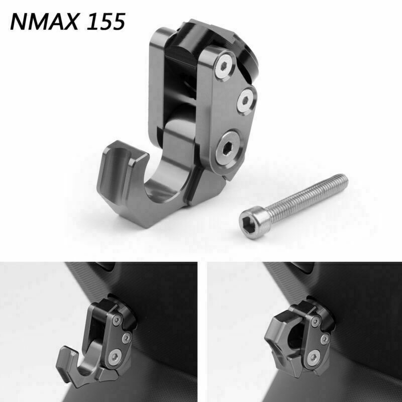 Carry Helmet Bottle Hanger Holder Alu Alloy Hooks For Yamaha NMAX 155 Titani