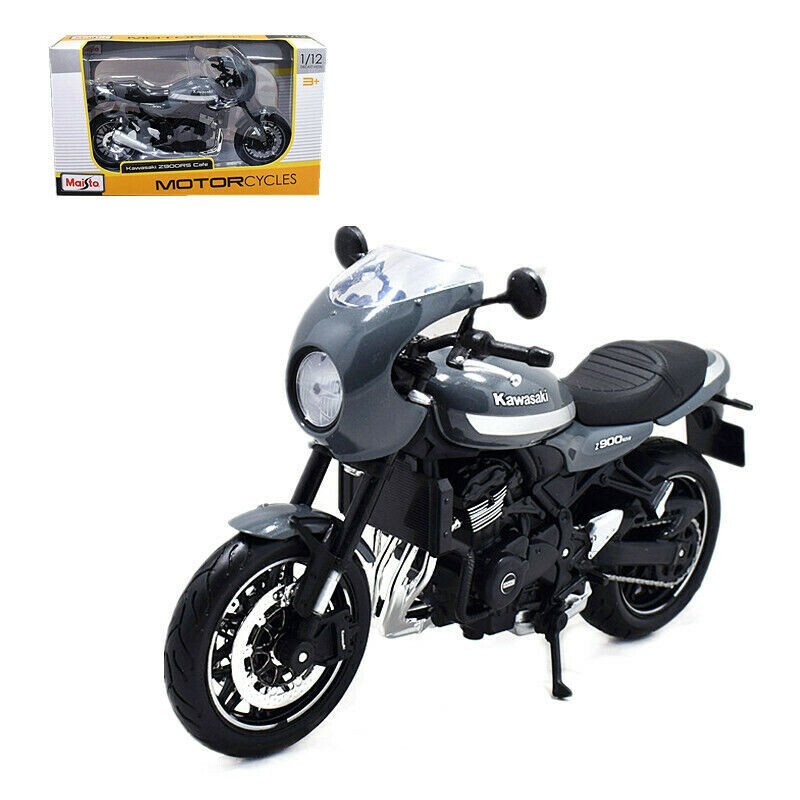 Maisto Kawasaki Z200RS Cafe 1/123個セット Kawasaki Z900RS Cafe - GREY - 1/12 Scale Diecast Model