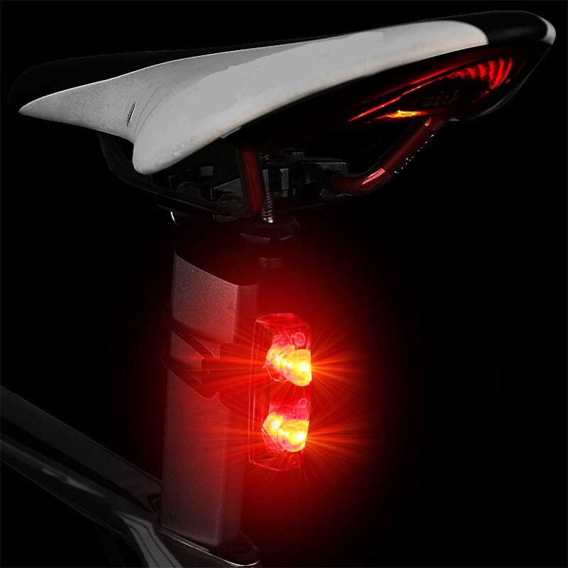 Taillights Warning Lamp Bike Taillight Self-powered Magnetic Induction