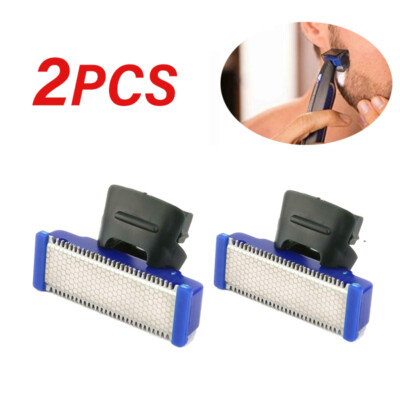 Double-Sided Head Shaver Replacement Heads For Microtouch Solo Electric Razor