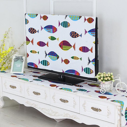 Home Cute Cartoon 32 Inch 42 Inch Tv Dust Cover Tv Anti Dust Cover
