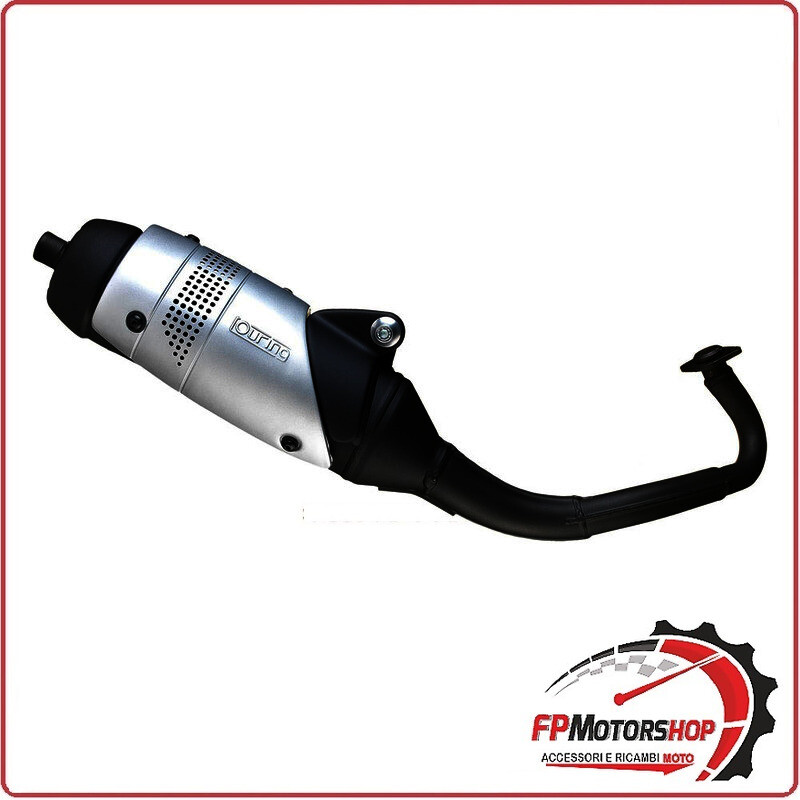 MARMITTA TOURING PER SCOOTER MBK OVETTO 50 2T 02-12 LEOVINCE 5515 OMOLOGATO