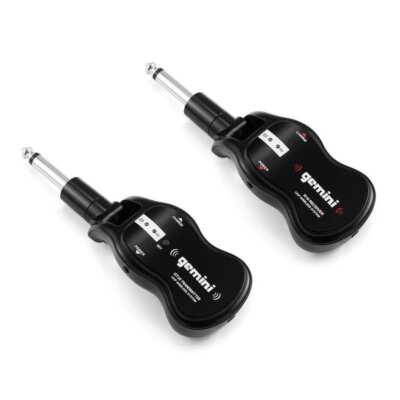 Gemini Sound GMU-G100 UHF Wireless Guitar / Instrument System w/ USB Charging