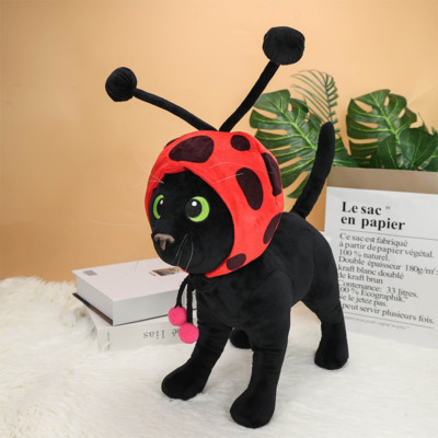 13'' Little Kitty Big City Plush Toys Soft Stuffed Doll Hat Cat Birthday Gifts