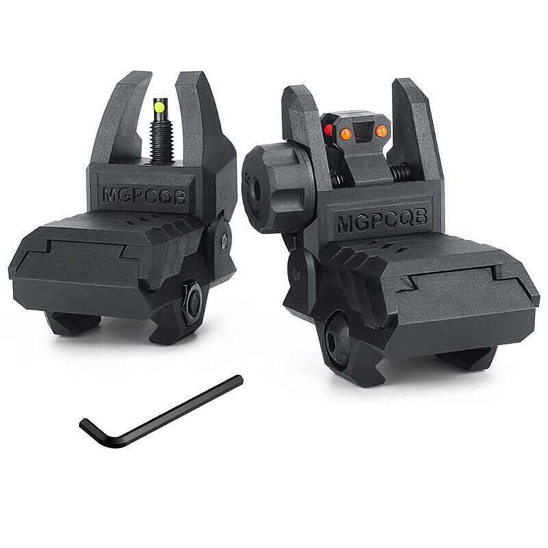 Sights Flip-up Front And Rear Sights Us Stock