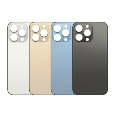 Back Glass replacement Big hole For iPhone 11 12 13 14 Pro Max Rear Cover