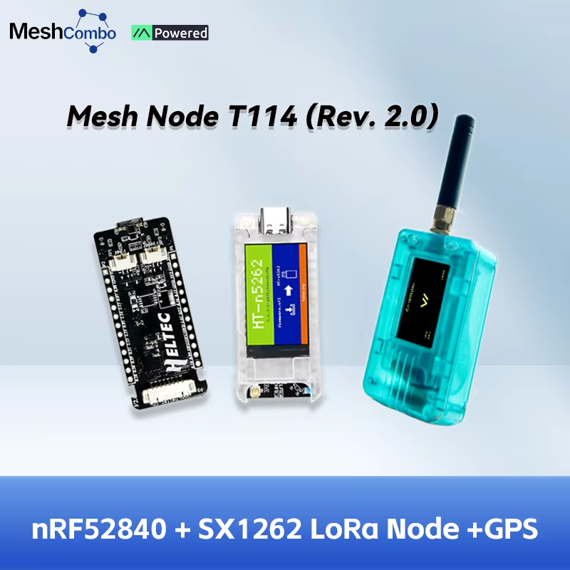 Heltec T114 Dev-Board Meshtastic V2 Nordic nRF52840 SX1262 LoRaWAN LoRa Arduino