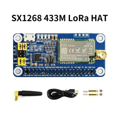 Lora Board Lora Module Sx1268 433m Lora Hat #sz