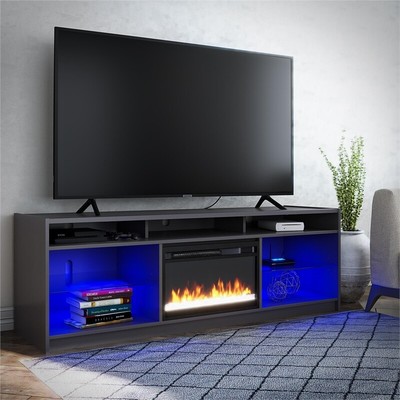 Tv Stand - Tvs Up To 65" In Graphite Gray