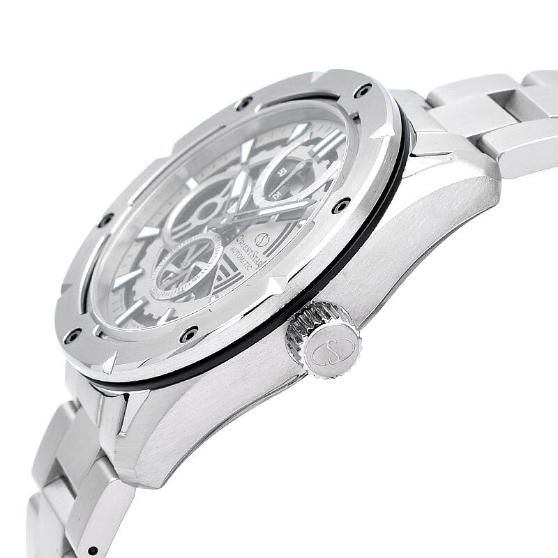 Pre-owned Orient Star Rk-av0a02s Avant-garde Skeleton Mechanical Automatic Watch 42.6mm