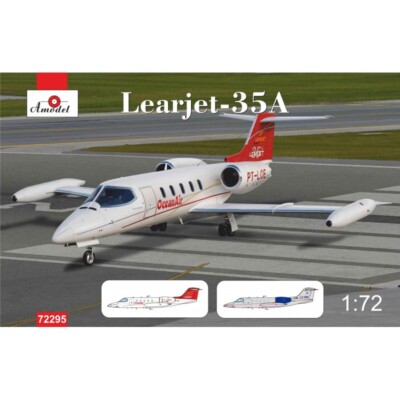 Aircraft Learjet-35A Scale 1:72 Plastic model kit AMODEL 72295