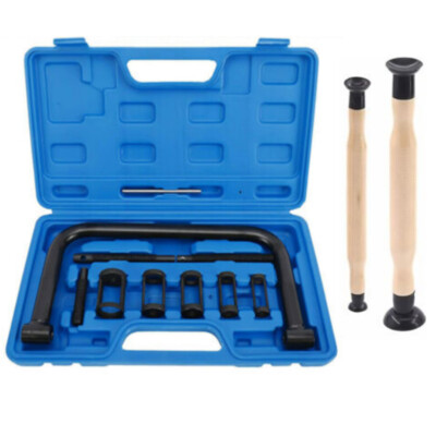 12Pcs 5 Sizes Valve Spring Compressor Pusher Valve Lapper for Motorcycle ATV Car