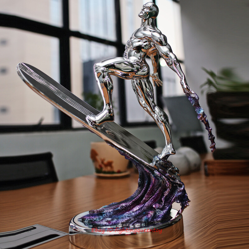 Private Custom 1/4 Fantastic Four Silver Surfer Resin Statue Sculptures