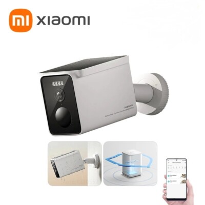 Global Version Xiaomi Solar Outdoor Camera Bw 400 Pro Set Solar-Powered Battery