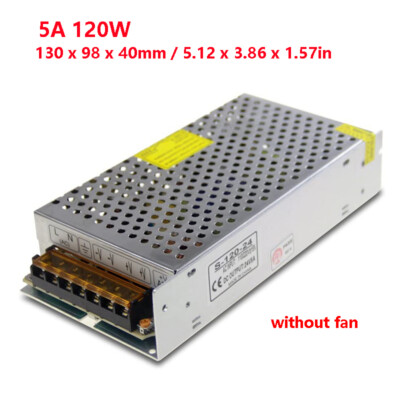 DC 24V 1A to 50A Amp AC 110V 220V Switch Power Supply LED Strip Light 24 V Volt
