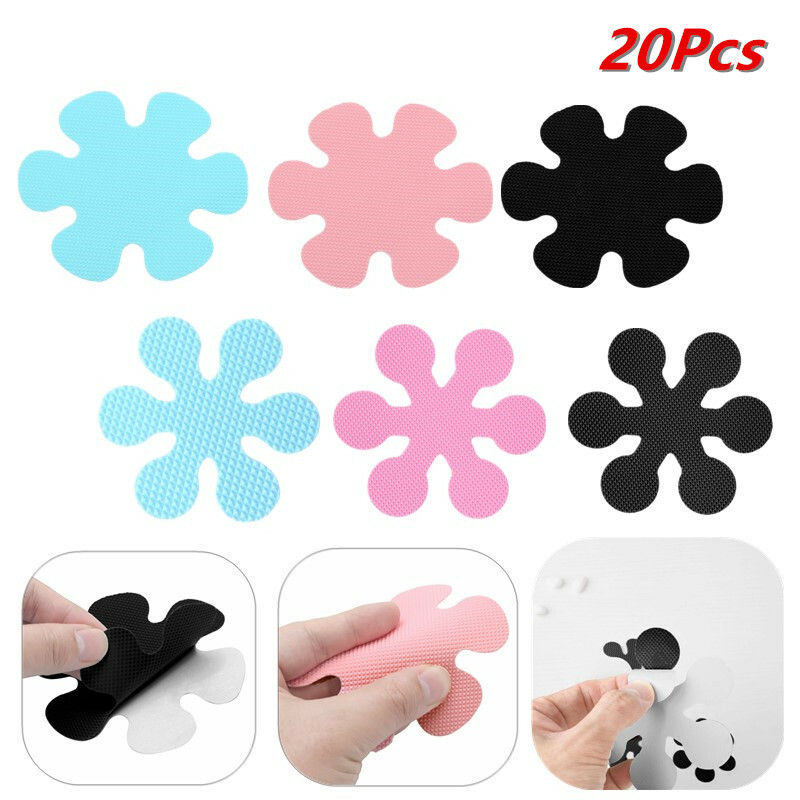️ 20Pcs 5/10cm Antiskid Bathtub Decals Stickers Flower Bath Shower Treads for Tub 🔥 купить