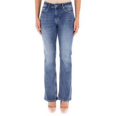 

Джинсы-клеш DIXIE Stretch 5 Pockets с эффектом потертости P515Z025A I2023, Jeans