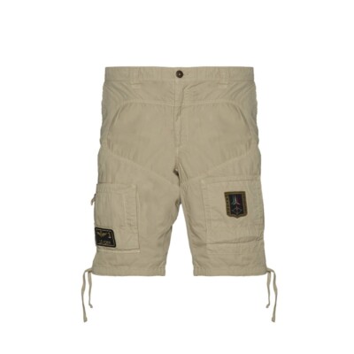 

Мужские шорты-бермуды Aeronautica Militare Anti-g BE041 Sand Pilot Arrows Trico, Beige