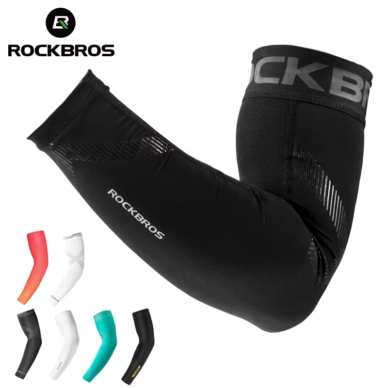 Ice Fabric Cycling Arm Sleeve Warmers Basketball Sleeve Running Arm Sleeve Bicyc