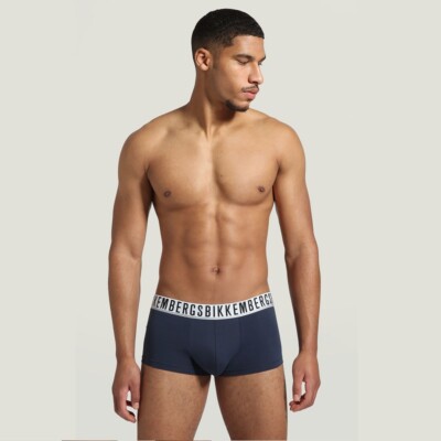 

2 Мужские боксеры BIKKEMBERGS Bi-Pack Essential Navy BKK1UTR01BI, Синий