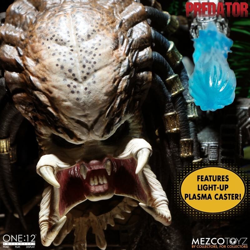mezcoone:12collective プレデター Amazon.com: Mezco Toys Predator 'One12' Deluxe Edition
