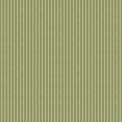 Quilting Fabric TILDA Creating Memories Stripe Green Woven 50x55cm FQ