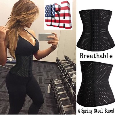 Corset Sport Waist Trainer Cincher Control Body Shaper Underbust Slimming Belt