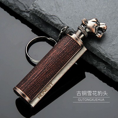 Permanent Match Keychain Lighter Flint Matchstick Fire Starter Reusable Flint