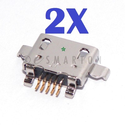 2X Lenovo TAB 2 A8 50F MT:ZA03 Dock Connector Micro USB Charger Charging Port