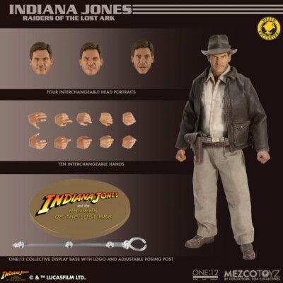 Mezco One:12 Collective Indiana Jones Raiders of the Lost Ark Temple Ed. Figure