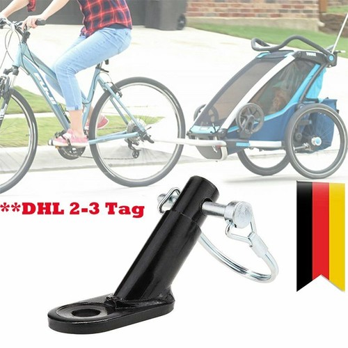 DE Fahrradanhänger Kupplung Zubehör Befestigung Winkelbogen für Qeridoo Trixie